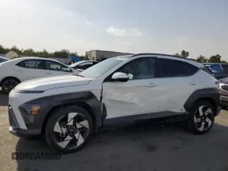 ✅ 2024 Hyundai Kona Limited • VIN: KM8HE3A37RU062320 • Lot: 71208255. Listed on Copart with 5,547 mi. Free auction sales archive from the USA and detailed vehicle history report at DreamBid. Image 1.