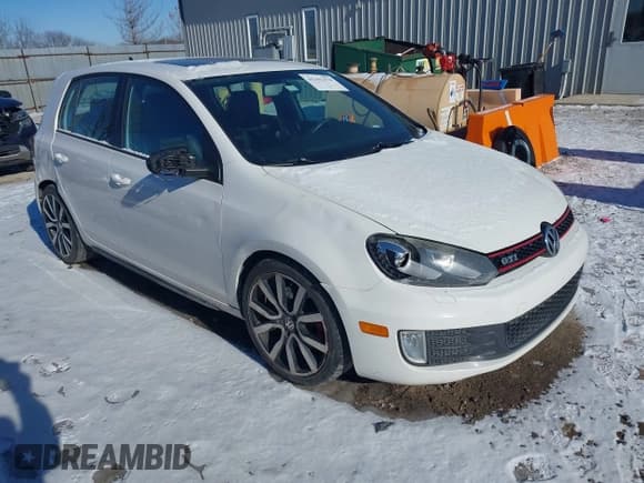 ✅ 2012 Volkswagen Golf GTI w/Conv & Sunroof PZEV • VIN: WVWGD7AJ2CW236752 • Лот: 41362478. Опубликован ранее на IAAI с пробегом 128 981 миль. Бесплатный доступ к архиву аукционных продаж из США и подробный отчёт об истории автомобиля на DreamBid. Изображение 1.