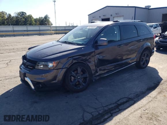 ✅ 2018 Dodge Journey Crossroad • VIN: 3C4PDDGG1JT499084 • Лот: 86709355. Опубликован ранее на Copart с пробегом 91 016 миль. Бесплатный доступ к архиву аукционных продаж из США и подробный отчёт об истории автомобиля на DreamBid. Изображение 1.