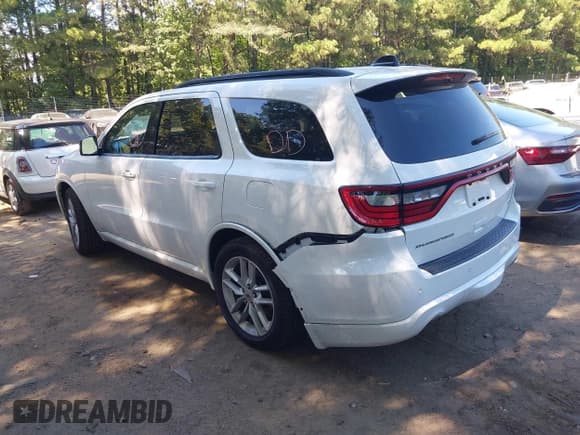 ✅ 2023 Dodge Durango GT • VIN: 1C4RDHDG7PC602033 • Lot: 43139303. Wystawiony na IAAI z przebiegiem 62 797 mil. Bezpłatny archiwum sprzedaży aukcyjnych z USA i szczegółowy raport historii pojazdu na DreamBid. Zdjęcie 3.