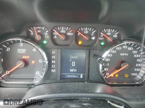 2016 Chevrolet Silverado 1500 Work Truck with VIN 1GCNCNEH6GZ397969, listed as a Copart auction lot 58980425 with 200,498 mi miles and Salvage title. Bid and sale history available at DreamBid. Image 9.