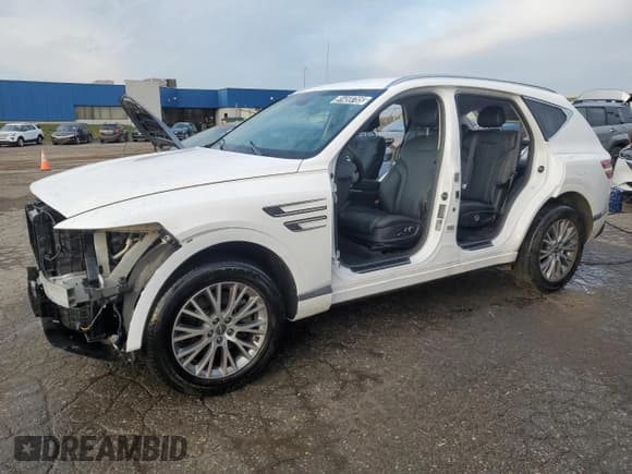 ✅ 2024 Genesis GV80 • VIN: KMUHBDSBXRU166287 • Lot: 91459785. Wystawiony na Copart z przebiegiem 70 801 mil. Bezpłatny archiwum sprzedaży aukcyjnych z USA i szczegółowy raport historii pojazdu na DreamBid. Zdjęcie 1.