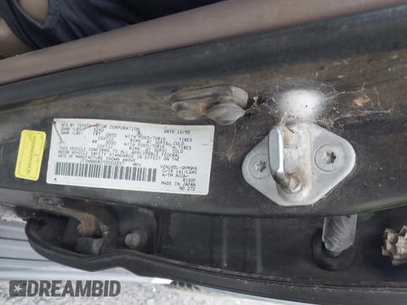 ✅ 1996 Toyota 4Runner SR5 • VIN: JT3HN86R0T0002557 • Лот: 42648778. Опубликован ранее на IAAI с пробегом 346 425 миль. Бесплатный доступ к архиву аукционных продаж из США и подробный отчёт об истории автомобиля на DreamBid. Изображение 9.