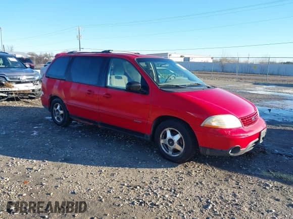 ✅ 2002 Ford Windstar Sport Standard • VIN: 2FMZA57482BB85471 • Lot: 41162485. Listed on IAAI with 234,741 mi. Free auction sales archive from the USA and detailed vehicle history report at DreamBid. Image 1.