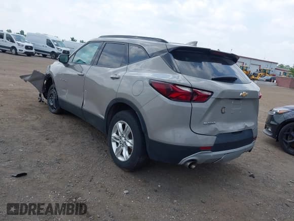 ✅ 2021 Chevrolet Blazer LT • VIN: 3GNKBCRS1MS506581 • Lot: 42786713. Listed on IAAI with 135,432 mi. Free auction sales archive from the USA and detailed vehicle history report at DreamBid. Image 3.