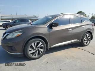 2015 Nissan Murano SL with VIN 5N1AZ2MH8FN280456, listed as a Copart auction lot 81015275 with 176,884 mi miles and Clean title. Bid and sale history available at DreamBid. Image 1.