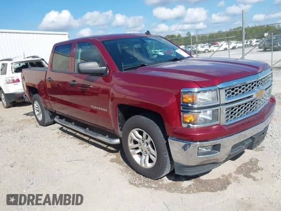 ✅ 2014 Chevrolet Silverado 1500 LT • VIN: 3GCPCREC9EG335001 • Lot: 43153790. Listed on IAAI with 132,956 mi. Free auction sales archive from the USA and detailed vehicle history report at DreamBid. Image 1.