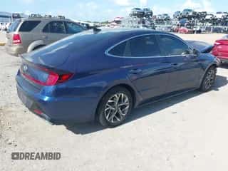 2020 Hyundai Sonata SEL z VIN 5NPEF4JAXLH038734, wystawiony jako IAAI lot #43406275 z przebiegiem 61 773 mil mil oraz . Historia ofert i sprzedaży dostępna na DreamBid. Obrazek 4.