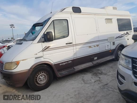 ✅ 2004 Dodge Sprinter • VIN: WD2PD744345627663 • Lot: 75661144. Listed on Copart with Not provided. Free auction sales archive from the USA and detailed vehicle history report at DreamBid. Image 1.