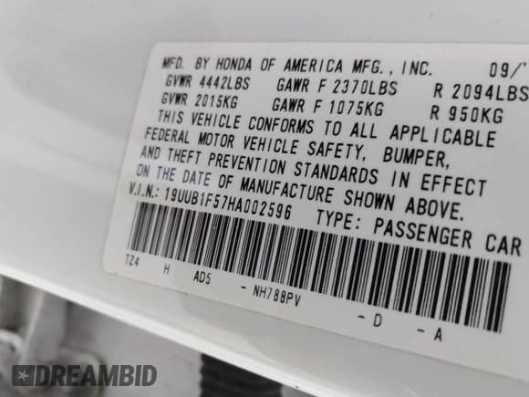 ✅ 2017 Acura TLX Technology • VIN: 19UUB1F57HA002596 • Lot: 42561618. Wystawiony na IAAI z przebiegiem 186 010 mil. Bezpłatny archiwum sprzedaży aukcyjnych z USA i szczegółowy raport historii pojazdu na DreamBid. Zdjęcie 9.