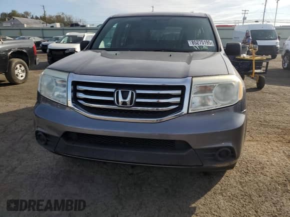 2014 Honda Pilot LX with VIN 5FNYF3H22EB003483, listed as a Copart auction lot 85275195 with Not provided miles and Salvage title. Bid and sale history available at DreamBid. Image 5.