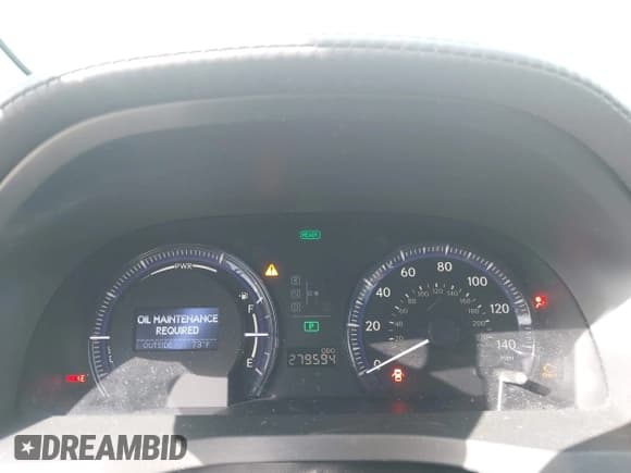 ✅ 2011 Lexus HS 250h • VIN: JTHBB1BA2B2045655 • Lot: 42021780. Listed on IAAI with 279,594 mi. Free auction sales archive from the USA and detailed vehicle history report at DreamBid. Image 7.