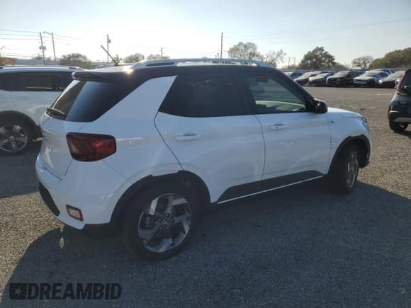 ✅ 2023 Hyundai Venue SEL • VIN: KMHRC8A32PU261683 • Lot: 85444034. Listed on Copart with Not provided. Free auction sales archive from the USA and detailed vehicle history report at DreamBid. Image 3.
