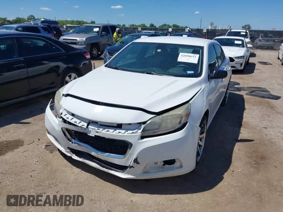 2015 Chevrolet Malibu LS with VIN 1G11A5SLXFF293121, listed as a IAAI auction lot 42898611 with 202,167 mi miles and . Bid and sale history available at DreamBid. Image 2.