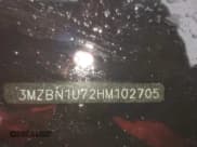 ✅ 2017 Mazda 3 Sport • VIN: 3MZBN1U72HM102705 • Lot: 43523735. Listed on IAAI with 186,365 mi. Free auction sales archive from the USA and detailed vehicle history report at DreamBid. Image 9.