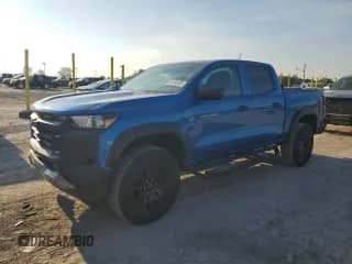 2024 Chevrolet Colorado 4WD Trail Boss с VIN 1GCPTEEK1R1204990, выставлен на аукционе Copart как лот 68154935 с пробегом 34 995 миль миль и Списание • Salvage title. История ставок и продаж доступна на DreamBid. Изображение 1.