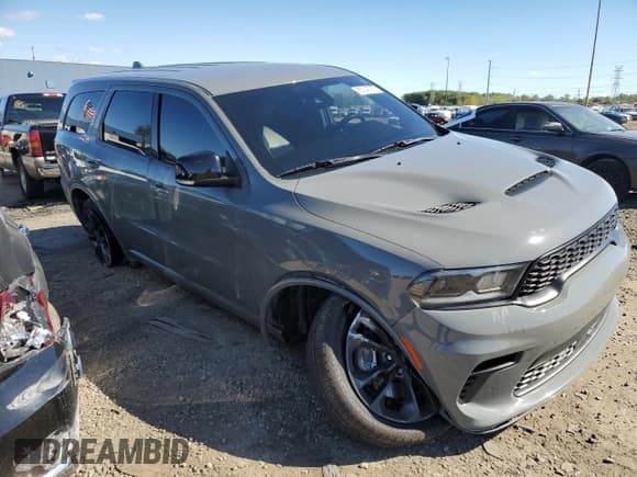 ✅ 2022 Dodge Durango GT Plus • VIN: 1C4RDJDG8NC212577 • Lot: 85749765. Listed on Copart with 53,114 mi. Free auction sales archive from the USA and detailed vehicle history report at DreamBid. Image 4.