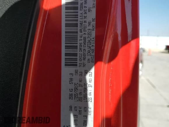 ✅ 2017 Jeep Wrangler Unlimited Rubicon • VIN: 1C4HJWFG3HL712519 • Lot: 80512005. Listed on Copart with 133,680 mi. Free auction sales archive from the USA and detailed vehicle history report at DreamBid. Image 13.