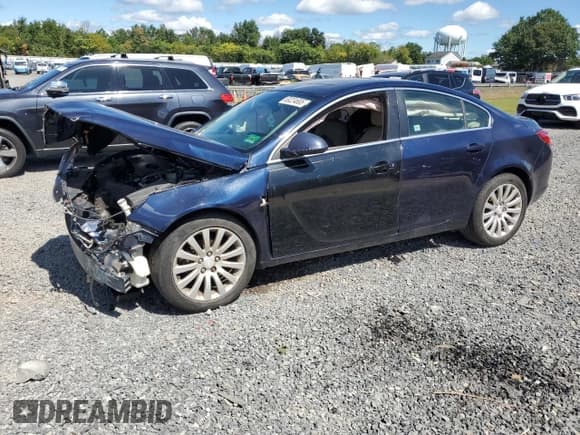 ✅ 2011 Buick Regal CXL RL2 • VIN: 2G4GP5EC4B9177830 • Лот: 69224685. Опубликован ранее на Copart с пробегом Не указан. Бесплатный доступ к архиву аукционных продаж из США и подробный отчёт об истории автомобиля на DreamBid. Изображение 1.