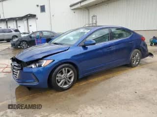 2018 Hyundai Elantra SEL with VIN 5NPD84LF9JH381451, listed as a Copart auction lot 62739875 with 61,993 mi miles and Clean title. Bid and sale history available at DreamBid. Image 1.
