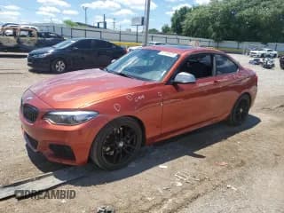 ✅ 2018 BMW 2 Series M240i • VIN: WBA2J5C54JVC07229 • Lot: 59160925. Listed on Copart with 94,083 mi. Free auction sales archive from the USA and detailed vehicle history report at DreamBid. Image 1.