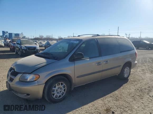 2002 Dodge Caravan eL with VIN 1B4GP34372B656622, listed as a Copart auction lot 42532275 with 180,250 mi miles and Salvage title. Bid and sale history available at DreamBid. Image 1.