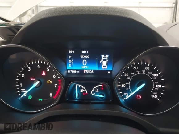 ✅ 2017 Ford Escape SE • VIN: 1FMCU9GD9HUC55311 • Lot: 43468403. Listed on IAAI with 117,889 mi. Free auction sales archive from the USA and detailed vehicle history report at DreamBid. Image 7.