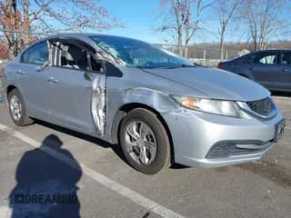 ✅ 2013 Honda Civic LX • VIN: 19XFB2F55DE206981 • Lot: 43700682. Listed on IAAI with 78,819 mi. Free auction sales archive from the USA and detailed vehicle history report at DreamBid. Image 1.