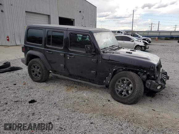 ✅ 2022 Jeep Wrangler Unlimited Willys Sport • VIN: 1C4HJXDM3NW257308 • Лот: 70138385. Опубликован ранее на Copart с пробегом 76 768 миль. Бесплатный доступ к архиву аукционных продаж из США и подробный отчёт об истории автомобиля на DreamBid. Изображение 4.