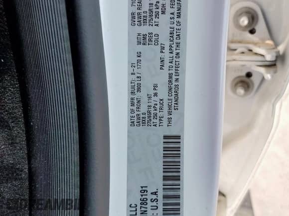 2021 Ram 1500 Big Horn с VIN 1C6SRFBT3MN786191, выставлен на аукционе Copart как лот 81029045 с пробегом 38 348 миль миль и Чистый • Clean title. История ставок и продаж доступна на DreamBid. Изображение 12.