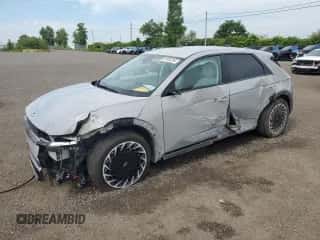 2023 Hyundai Ioniq 5 Preferred z VIN KM8KRDAF5PU218393, wystawiony jako Copart lot #61803284 z przebiegiem 20 842 mil mil oraz Szkoda całkowita • Salvage title. Historia ofert i sprzedaży dostępna na DreamBid. Obrazek 1.