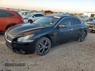 ✅ 2014 Nissan Maxima S • VIN: 1N4AA5AP5EC911060 • Lot: 91286515. Listed on Copart with 199,341 mi. Free auction sales archive from the USA and detailed vehicle history report at DreamBid. Image 1.