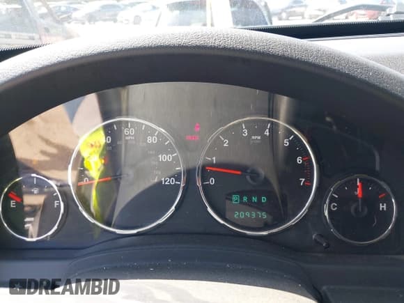✅ 2009 Jeep Liberty Rocky Mountain • VIN: 1J8GN28K79W501746 • Lot: 42848180. Listed on IAAI with 209,375 mi. Free auction sales archive from the USA and detailed vehicle history report at DreamBid. Image 7.