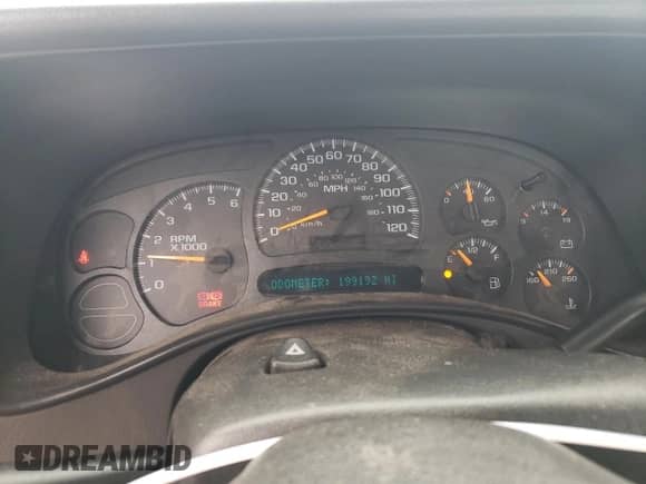 2005 Chevrolet Silverado 1500 LS z VIN 2GCEC19T051174209, wystawiony jako Copart lot #71969214 z przebiegiem 199 192 mil mil oraz Szkoda całkowita • Salvage title. Historia ofert i sprzedaży dostępna na DreamBid. Obrazek 9.