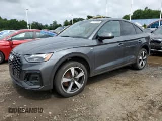 ✅ 2022 Audi Q5 Sportback S line Premium Plus • VIN: WA15AAFY2N2003008 • Lot: 64431705. Listed on Copart with 98,944 mi. Free auction sales archive from the USA and detailed vehicle history report at DreamBid. Image 1.