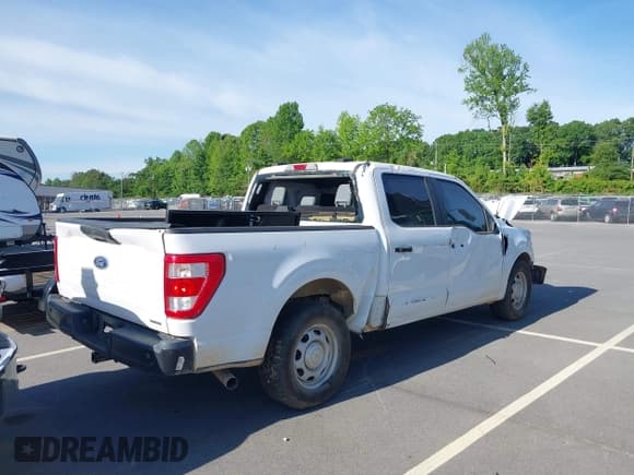 ✅ 2022 Ford F-150 XL • VIN: 1FTEW1CP5NKD70388 • Lot: 42175877. Listed on IAAI with 66,304 mi. Free auction sales archive from the USA and detailed vehicle history report at DreamBid. Image 4.