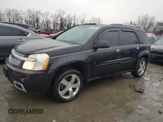 ✅ 2008 Chevrolet Equinox Sport • VIN: 2CNDL737486015125 • Лот: 43129345. Опубликован ранее на Copart с пробегом 160 077 миль. Бесплатный доступ к архиву аукционных продаж из США и подробный отчёт об истории автомобиля на DreamBid. Изображение 1.