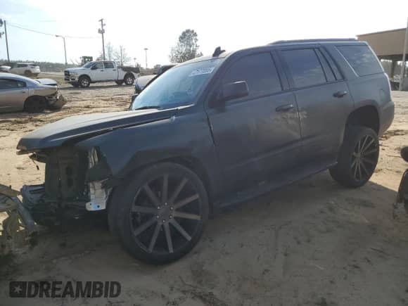 2020 Chevrolet Tahoe Premier with VIN 1GNSKCKJ0LR269696, listed as a Copart auction lot 47177065 with Not provided miles and Salvage title. Bid and sale history available at DreamBid. Image 1.