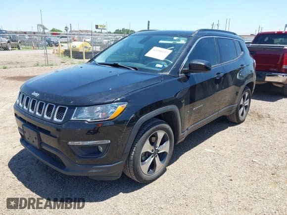 ✅ 2018 Jeep Compass Altitude • VIN: 3C4NJCBB0JT374678 • Lot: 42250357. Listed on IAAI with 56,439 mi. Free auction sales archive from the USA and detailed vehicle history report at DreamBid. Image 17.