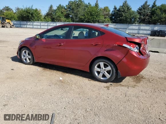 ✅ 2013 Hyundai Elantra GLS • VIN: 5NPDH4AE7DH330044 • Lot: 70101995. Listed on Copart with 89,186 mi. Free auction sales archive from the USA and detailed vehicle history report at DreamBid. Image 2.