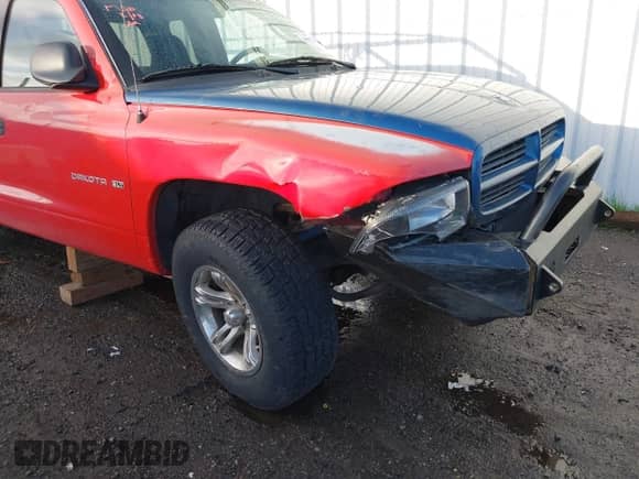 2002 Dodge Dakota SLT with VIN 1B7GL42N52S505626, listed as a IAAI auction lot 41552396 with 255,927 mi miles and . Bid and sale history available at DreamBid. Image 6.