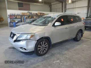✅ 2016 Nissan Pathfinder SL • VIN: 5N1AR2MM3GC625497 • Lot: 90824425. Wystawiony na Copart z przebiegiem 129 094 mil. Bezpłatny archiwum sprzedaży aukcyjnych z USA i szczegółowy raport historii pojazdu na DreamBid. Zdjęcie 1.