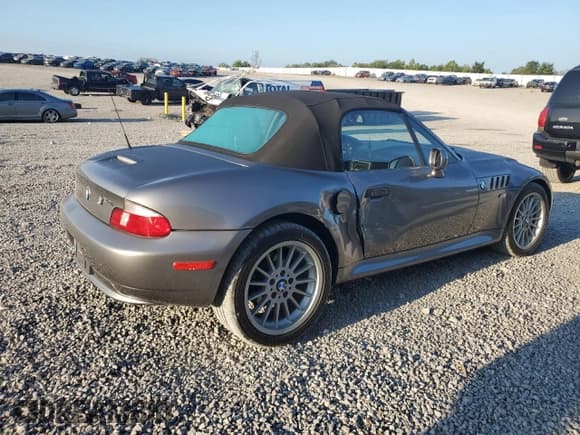 ✅ 2002 BMW Z3 3.0 • VIN: 4USCN53482LL51101 • Lot: 68934055. Wystawiony na Copart z przebiegiem 66 385 mil. Bezpłatny archiwum sprzedaży aukcyjnych z USA i szczegółowy raport historii pojazdu na DreamBid. Zdjęcie 3.
