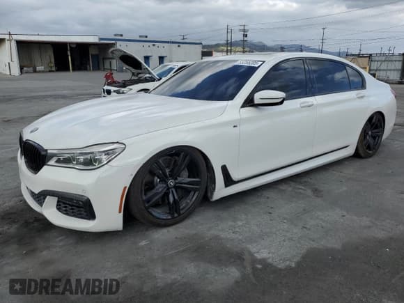 ✅ 2016 BMW 7 Series 750i • VIN: WBA7F0C57GGL99833 • Lot: 53255205. Listed on Copart with Not provided. Free auction sales archive from the USA and detailed vehicle history report at DreamBid. Image 1.