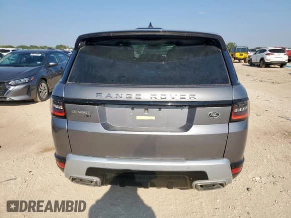 ✅ 2022 Land Rover Range Rover Sport HSE Silver Edition • VIN: SALWR2SU2NA203882 • Lot: 71497635. Listed on Copart with 55,980 mi. Free auction sales archive from the USA and detailed vehicle history report at DreamBid. Image 6.
