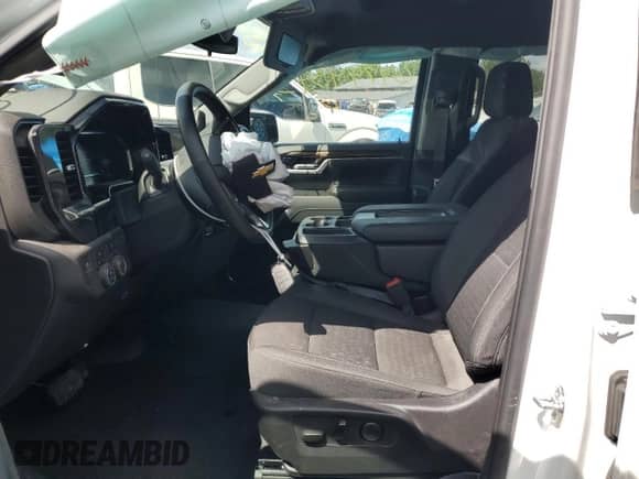 2025 Chevrolet Silverado 1500 LT с VIN 1GCPKKEK9SZ107206, выставлен на аукционе Copart как лот 67794545 с пробегом 6 398 миль миль и Списание • Salvage title. История ставок и продаж доступна на DreamBid. Изображение 7.