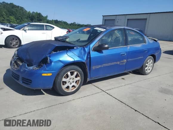 2005 Dodge Neon SXT z VIN 1B3ES56C05D181374, wystawiony jako Copart lot #57707425 z przebiegiem Nie podano mil oraz Szkoda całkowita • Salvage title. Historia ofert i sprzedaży dostępna na DreamBid. Obrazek 1.