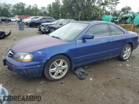 ✅ 2003 Acura CL Type S • VIN: 19UYA42753A014848 • Lot: 81499625. Listed on Copart with 314,950 mi. Free auction sales archive from the USA and detailed vehicle history report at DreamBid. Image 1.