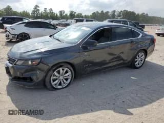 ✅ 2019 Chevrolet Impala LS • VIN: 2G11Y5SA6K9127028 • Лот: 57225434. Опубликован ранее на Copart с пробегом 125 907 миль. Бесплатный доступ к архиву аукционных продаж из США и подробный отчёт об истории автомобиля на DreamBid. Изображение 1.