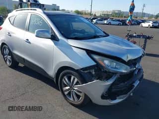 2014 Hyundai Tucson Limited with VIN KM8JU3AG4EU948340, listed as a IAAI auction lot 42268365 with 190,820 mi miles and . Bid and sale history available at DreamBid. Image 1.